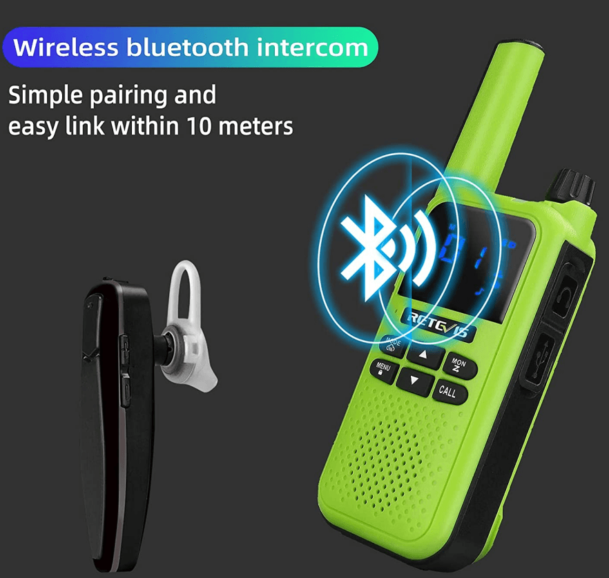 Retevis RA19 Bluetooth walkie talkies