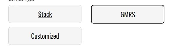 RT97 frequency selectable