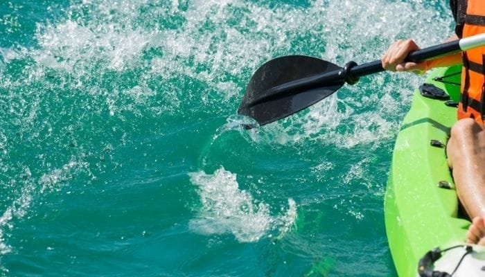 kaya fishing paddling