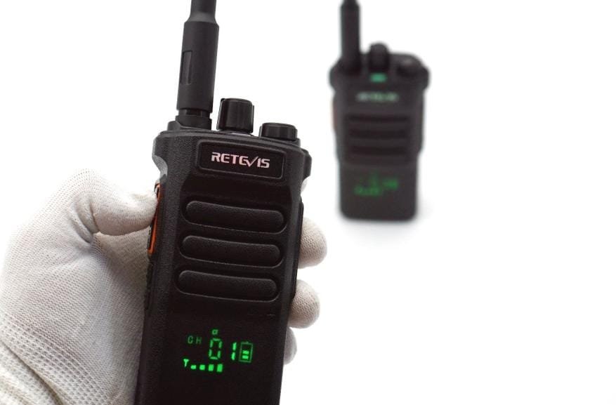 Display of RT86 two way radio