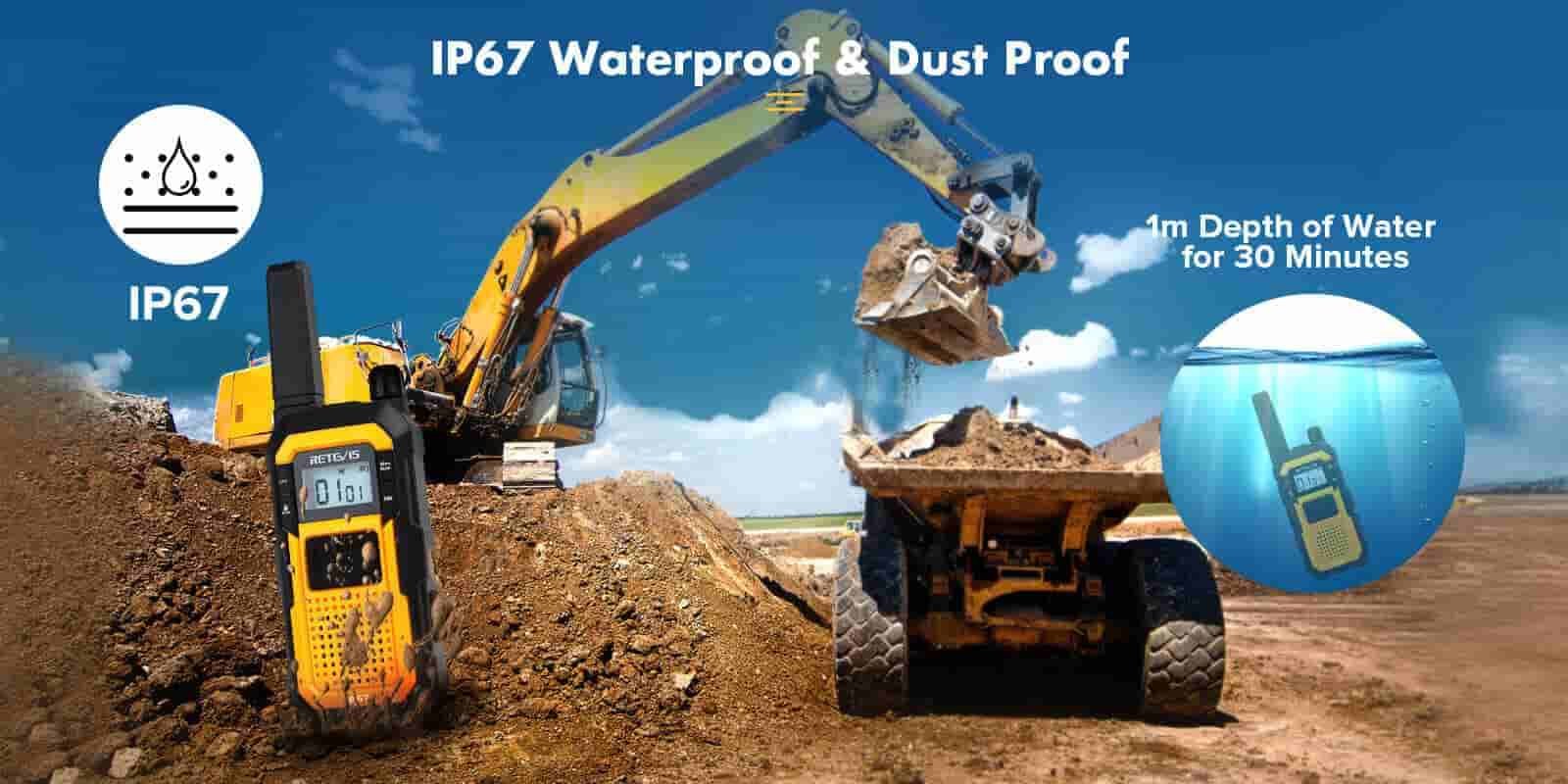 high power walkie talkie