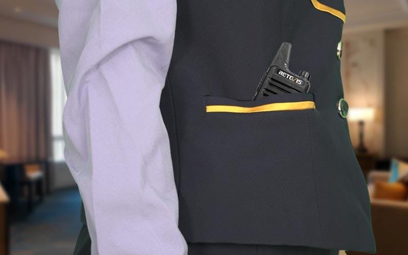 Small and portable two way radio