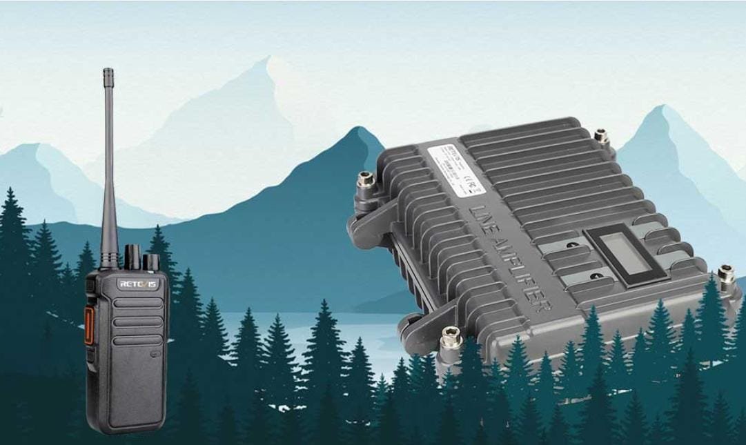 digital radio with repeater