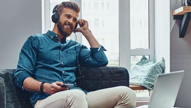 headset for listening music