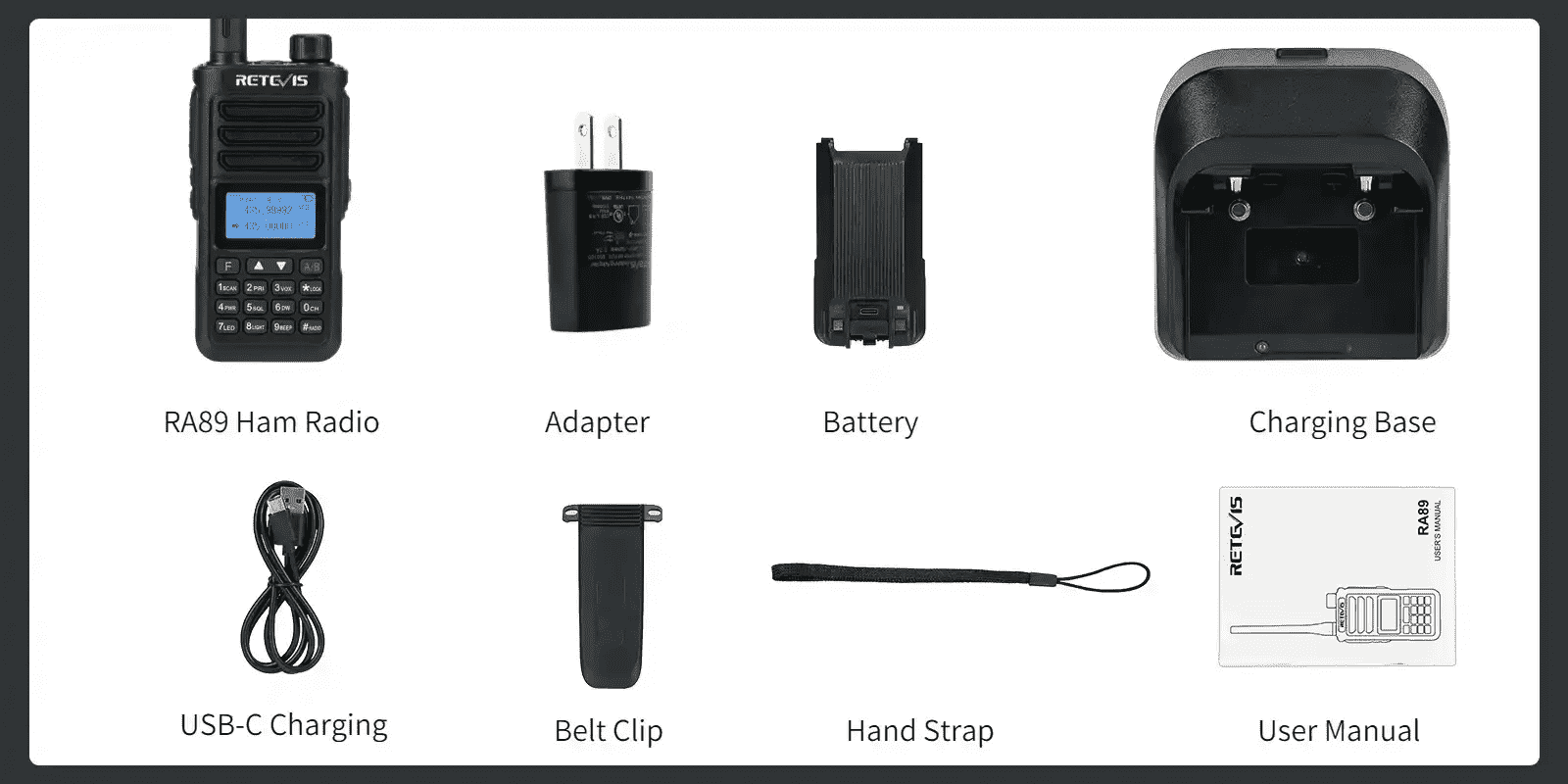 Dual Band IP68 Waterproof Radio 