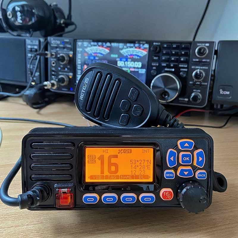 retevis vhf band marine radio ra27
