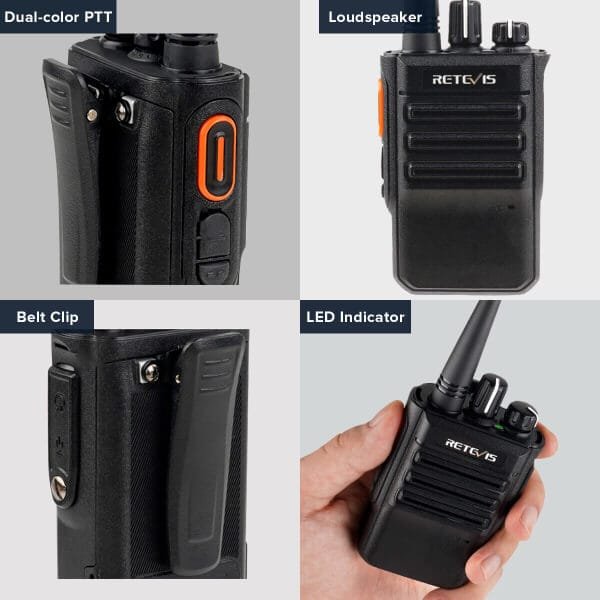 Retevis RB46 Portable Waterproof Two Way Radio