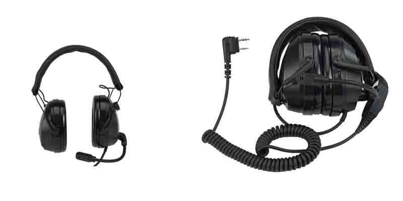 Foldable over-the-head-headsets