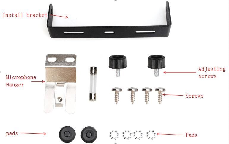 Mobile radio accessories