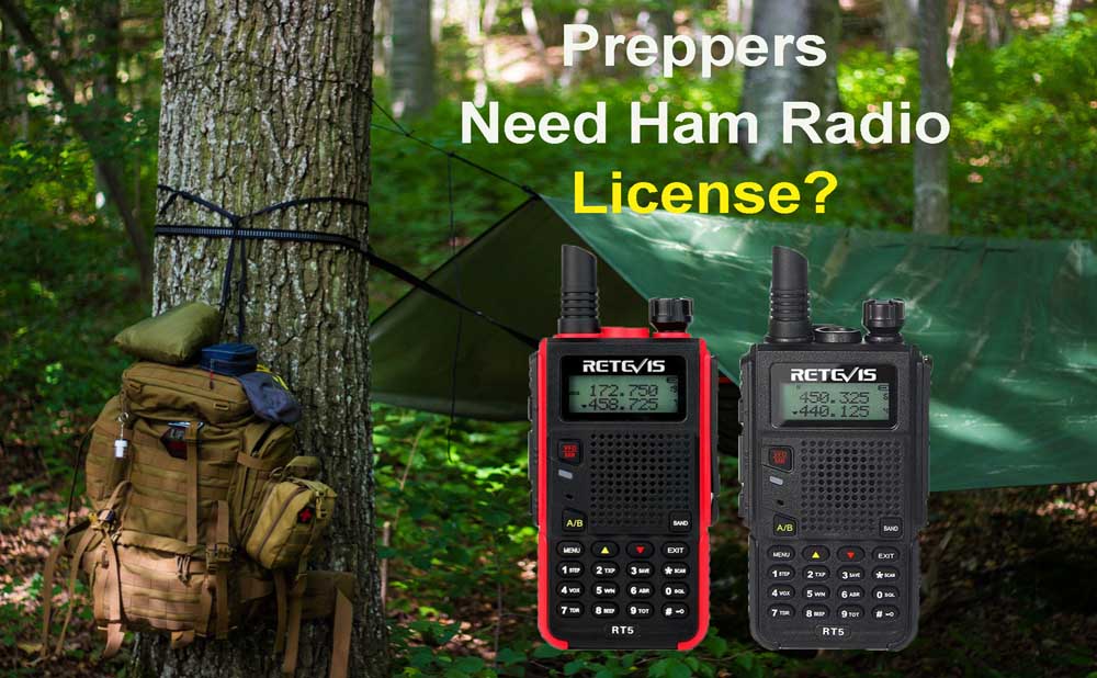 Preppers need ham radio License