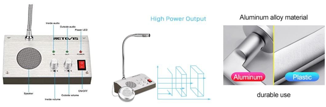aluminum alloy interphone