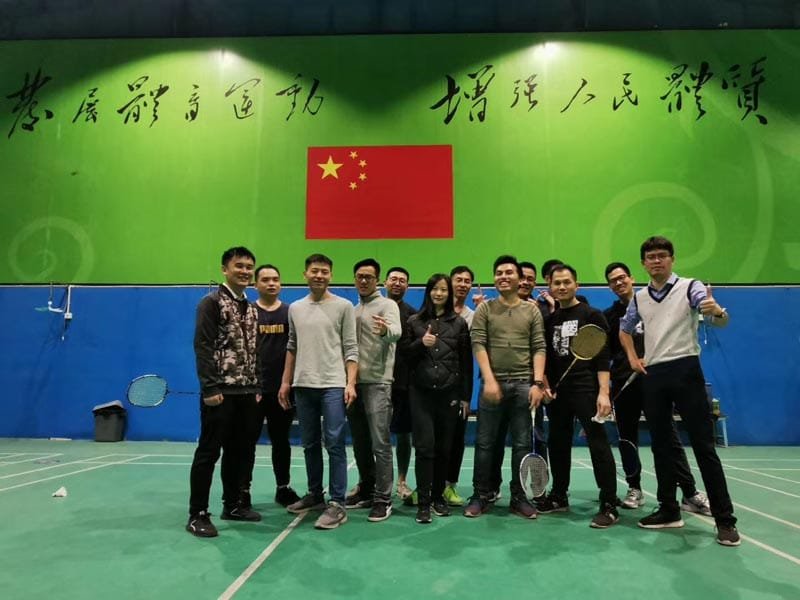 Retevis badminton Club member photo Retevis badminton Club member photo