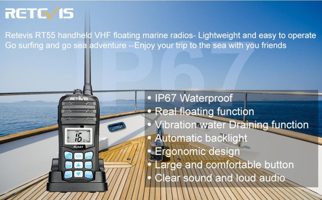 Retevis RT55 marine radio