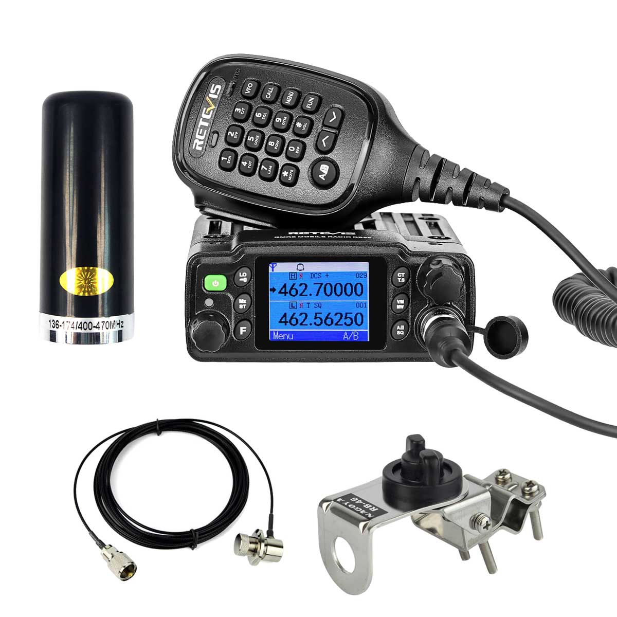 RB86 Short Antenna Kit-two way radios for farm use