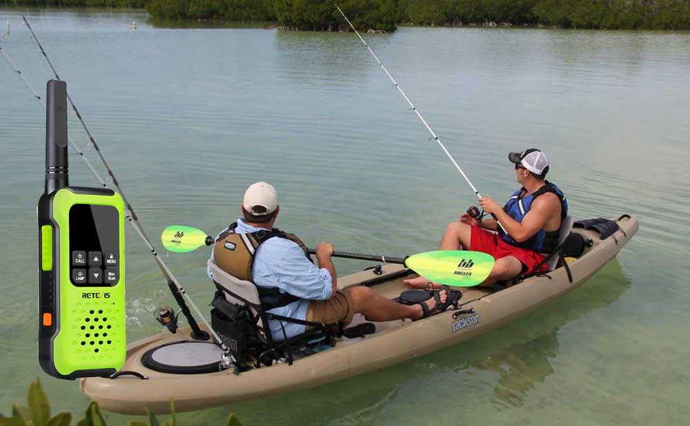 best waterproof walkie talkies for kayaking and fishing