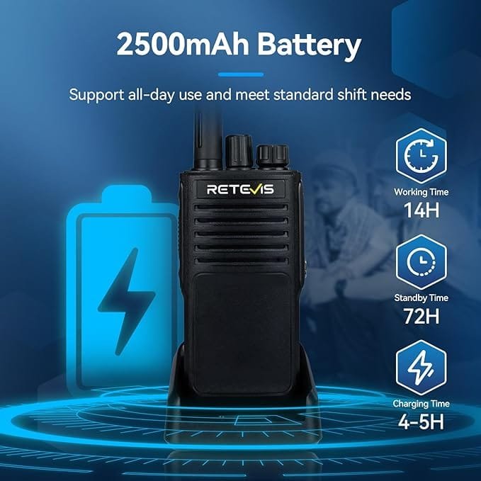 Retevis New Radio P62 For Construction-laura-4